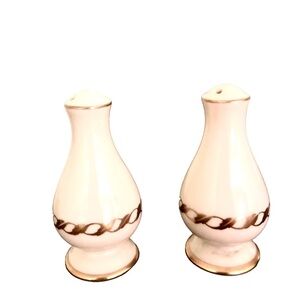 Franciscan Pottery Del Monte Gold Rope Salt and Pepper Shakers in Fine …